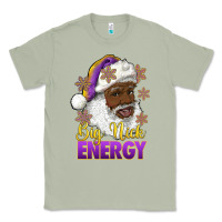 Matcha big nick energy purple and gold afro santa Classic Tee - RanaPortraitStore