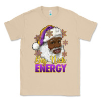 Mushroom big nick energy purple and gold afro santa Classic Tee - RanaPortraitStore