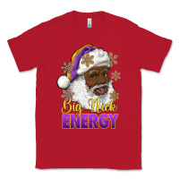 Red big nick energy purple and gold afro santa Classic Tee - RanaPortraitStore