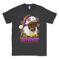 Smoke big nick energy purple and gold afro santa Classic Tee - RanaPortraitStore