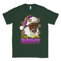 Sports Green big nick energy purple and gold afro santa Classic Tee - RanaPortraitStore