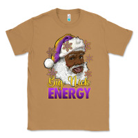 Toasted Coconut big nick energy purple and gold afro santa Classic Tee - RanaPortraitStore
