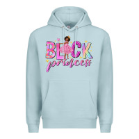 Blue Mist black princess black girl Premium Hoodie - NancyCooperArtShop