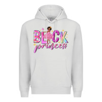 Dove Grey black princess black girl Premium Hoodie - NancyCooperArtShop