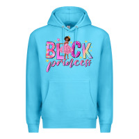 Ocean Blue black princess black girl Premium Hoodie - NancyCooperArtShop