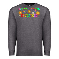 Charcoal Heather see you later educators  libbey glass Premium Sweatshirt - HRA Design Shop