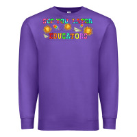 Purple see you later educators  libbey glass Premium Sweatshirt - HRA Design Shop