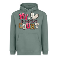 Sage my heart is on that court volleyball Heavyweight Hoodie - Zillion Design Studio