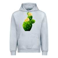 Heather Grey texas cactus Urban Hoodie - LillyAllenDesigns