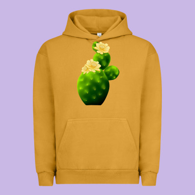 Texas Cactus Urban Hoodie Designed By Lillyallendesigns