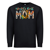 Black world is best mom Premium Sweatshirt - RacoonDesign