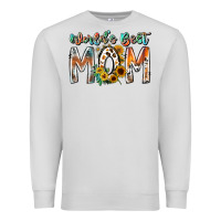 Dove Grey world is best mom Premium Sweatshirt - RacoonDesign