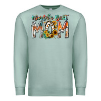Seafoam world is best mom Premium Sweatshirt - RacoonDesign