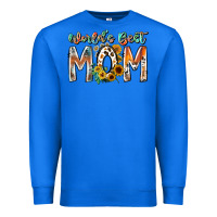 True Royal world is best mom Premium Sweatshirt - RacoonDesign