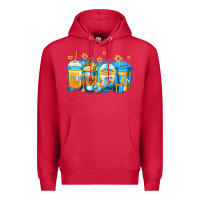 Cardinal hanukkah coffee Premium Hoodie - Jasminsmagicworld