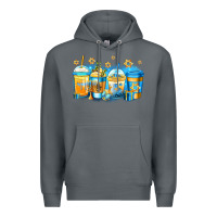 Rock hanukkah coffee Premium Hoodie - Jasminsmagicworld