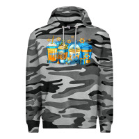 Slate Camo hanukkah coffee Premium Hoodie - Jasminsmagicworld