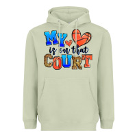 Matcha my heart is on that court basketball Heavyweight Hoodie - Zillion Design Studio