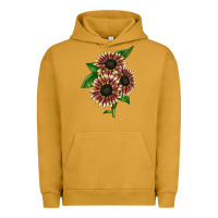Pigment Peanut Butter strawberry blonde sunflower Urban Hoodie - LillyAllenDesigns