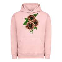 Pigment Salmon strawberry blonde sunflower Urban Hoodie - LillyAllenDesigns