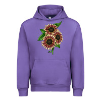 Tulip strawberry blonde sunflower Urban Hoodie - LillyAllenDesigns