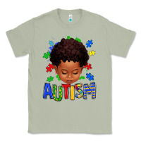 Matcha autism afro kid full face Classic Tee - texasbilliewilder