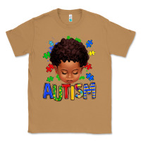 Toasted Coconut autism afro kid full face Classic Tee - texasbilliewilder