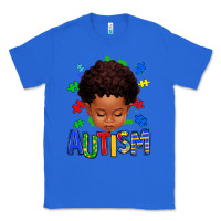 True Royal autism afro kid full face Classic Tee - texasbilliewilder