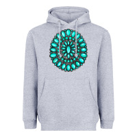 Heather Grey gemstone jewelry Heavyweight Hoodie - RanaPortraitStore