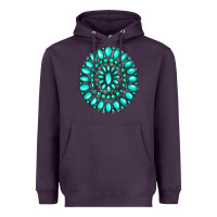 Plum gemstone jewelry Heavyweight Hoodie - RanaPortraitStore