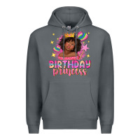 Rock birthday princess with afro girl Premium Hoodie - NancyCooperArtShop