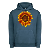 Pigment Midnight Navy tiger eyes sunflower Urban Hoodie - LillyAllenDesigns