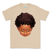 Mushroom cute afro boy Classic Tee - texasbilliewilder