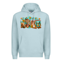 Blue Mist thanksgiving coffee Premium Hoodie - Jasminsmagicworld