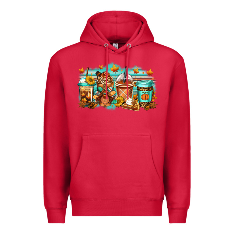 Thanksgiving Coffee Premium Hoodie by Jasminsmagicworld | Teevron
