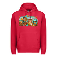 Cardinal thanksgiving coffee Premium Hoodie - Jasminsmagicworld