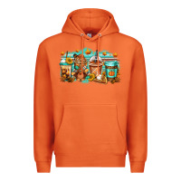 Carrot thanksgiving coffee Premium Hoodie - Jasminsmagicworld