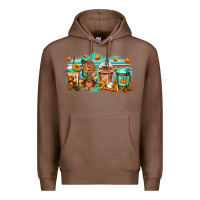 Chestnut thanksgiving coffee Premium Hoodie - Jasminsmagicworld
