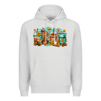 Dove Grey thanksgiving coffee Premium Hoodie - Jasminsmagicworld