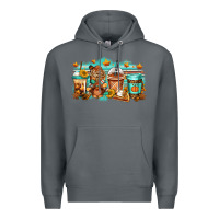 Rock thanksgiving coffee Premium Hoodie - Jasminsmagicworld