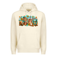 Sandshell thanksgiving coffee Premium Hoodie - Jasminsmagicworld