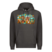 Smoke thanksgiving coffee Premium Hoodie - Jasminsmagicworld