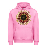 Fuchsia Pink strawberry blonde sunflower Urban Hoodie - LillyAllenDesigns