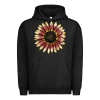Pigment Black strawberry blonde sunflower Urban Hoodie - LillyAllenDesigns