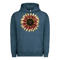 Pigment Midnight Navy strawberry blonde sunflower Urban Hoodie - LillyAllenDesigns