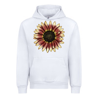 White strawberry blonde sunflower Urban Hoodie - LillyAllenDesigns