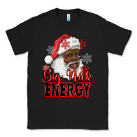 Black big nick energy afro santa Classic Tee - RanaPortraitStore