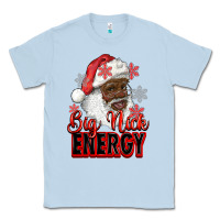 Dusty Blue big nick energy afro santa Classic Tee - RanaPortraitStore