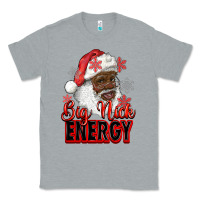 Heather Grey big nick energy afro santa Classic Tee - RanaPortraitStore