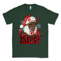 Sports Green big nick energy afro santa Classic Tee - RanaPortraitStore